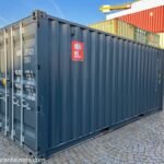 Contentor marítimo de 20 pés RAL 7016